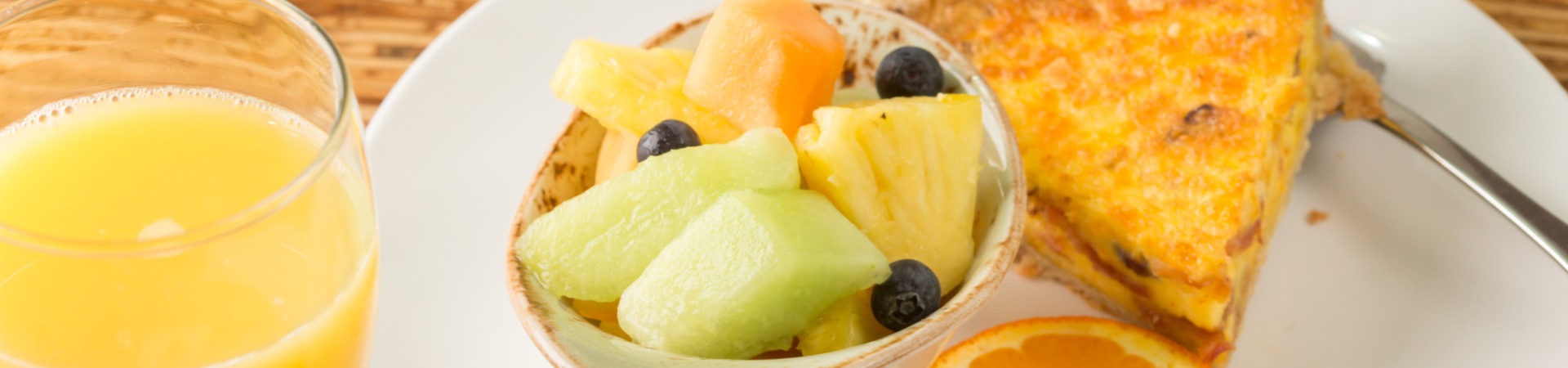 Photo of breakfast offerings